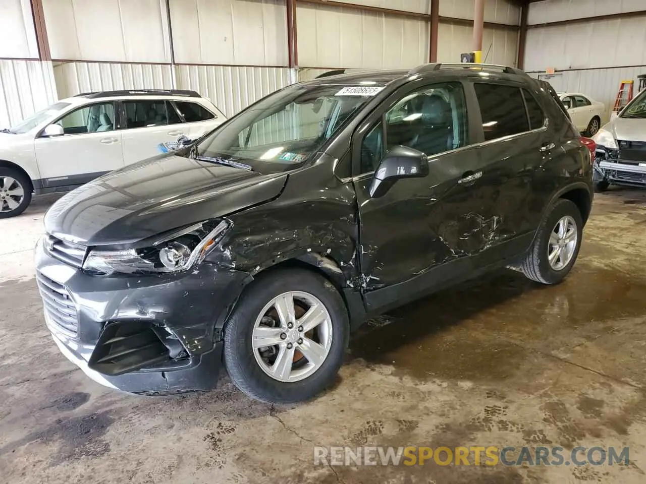 1 Photograph of a damaged car 3GNCJPSBXKL214900 CHEVROLET TRAX 2019