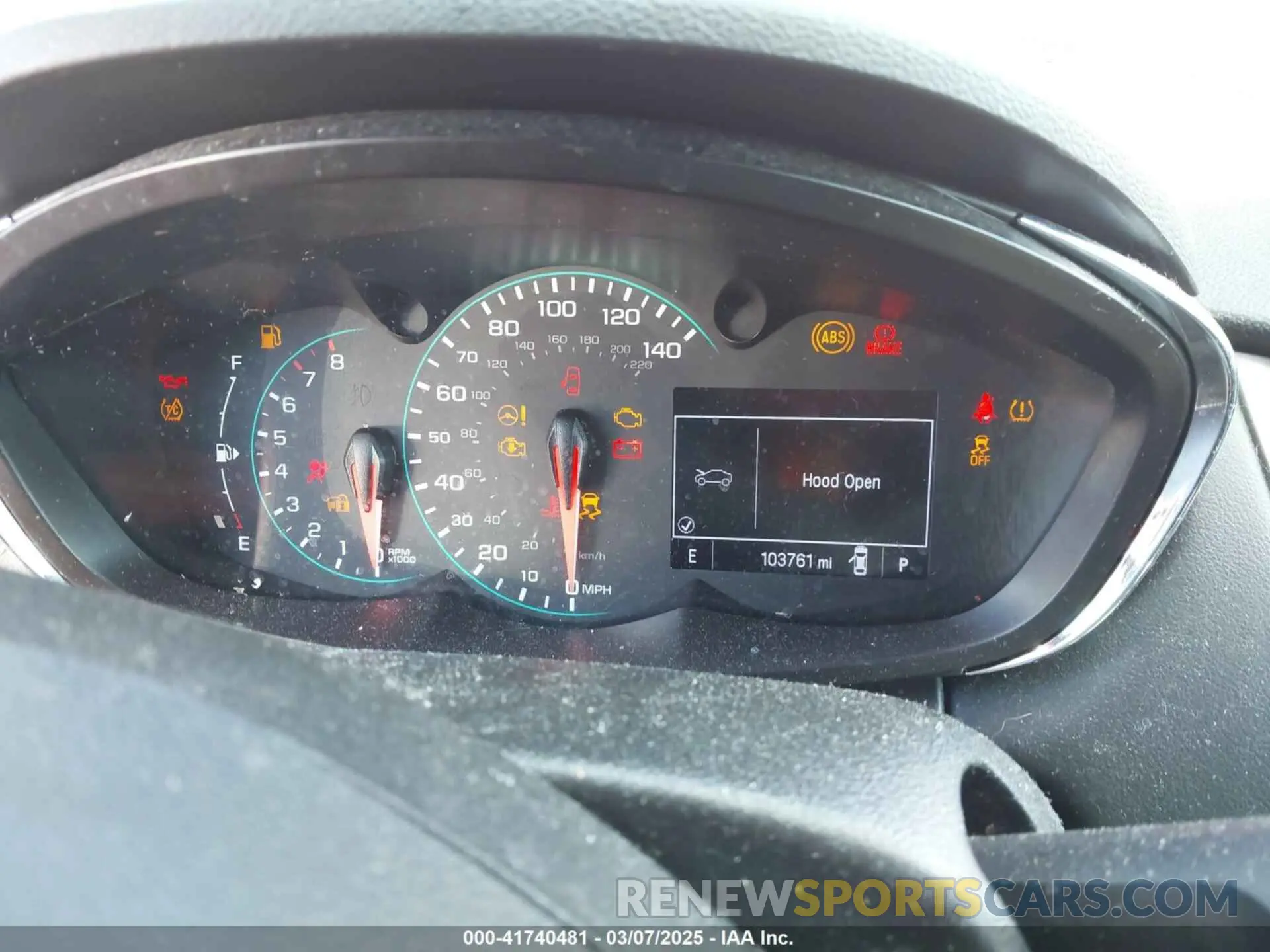 7 Photograph of a damaged car 3GNCJPSBXKL367504 CHEVROLET TRAX 2019