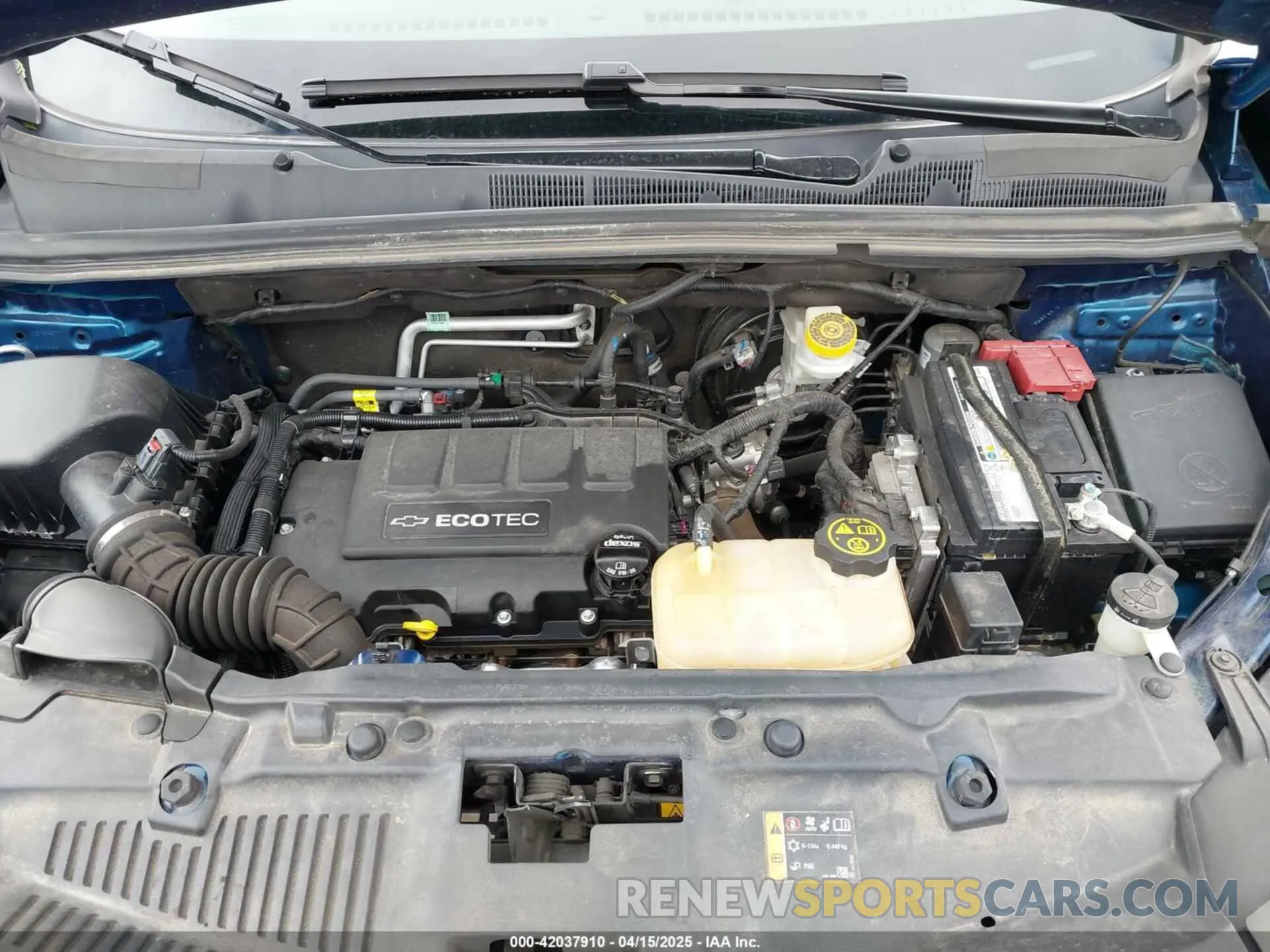 10 Photograph of a damaged car 3GNCJPSBXKL398476 CHEVROLET TRAX 2019
