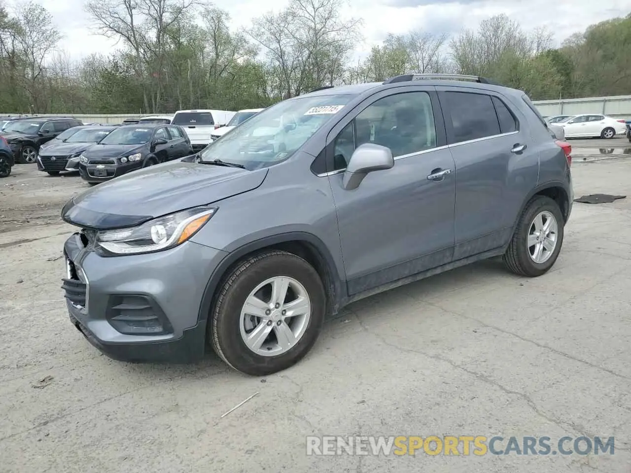 1 Photograph of a damaged car KL7CJLSB0KB719229 CHEVROLET TRAX 2019