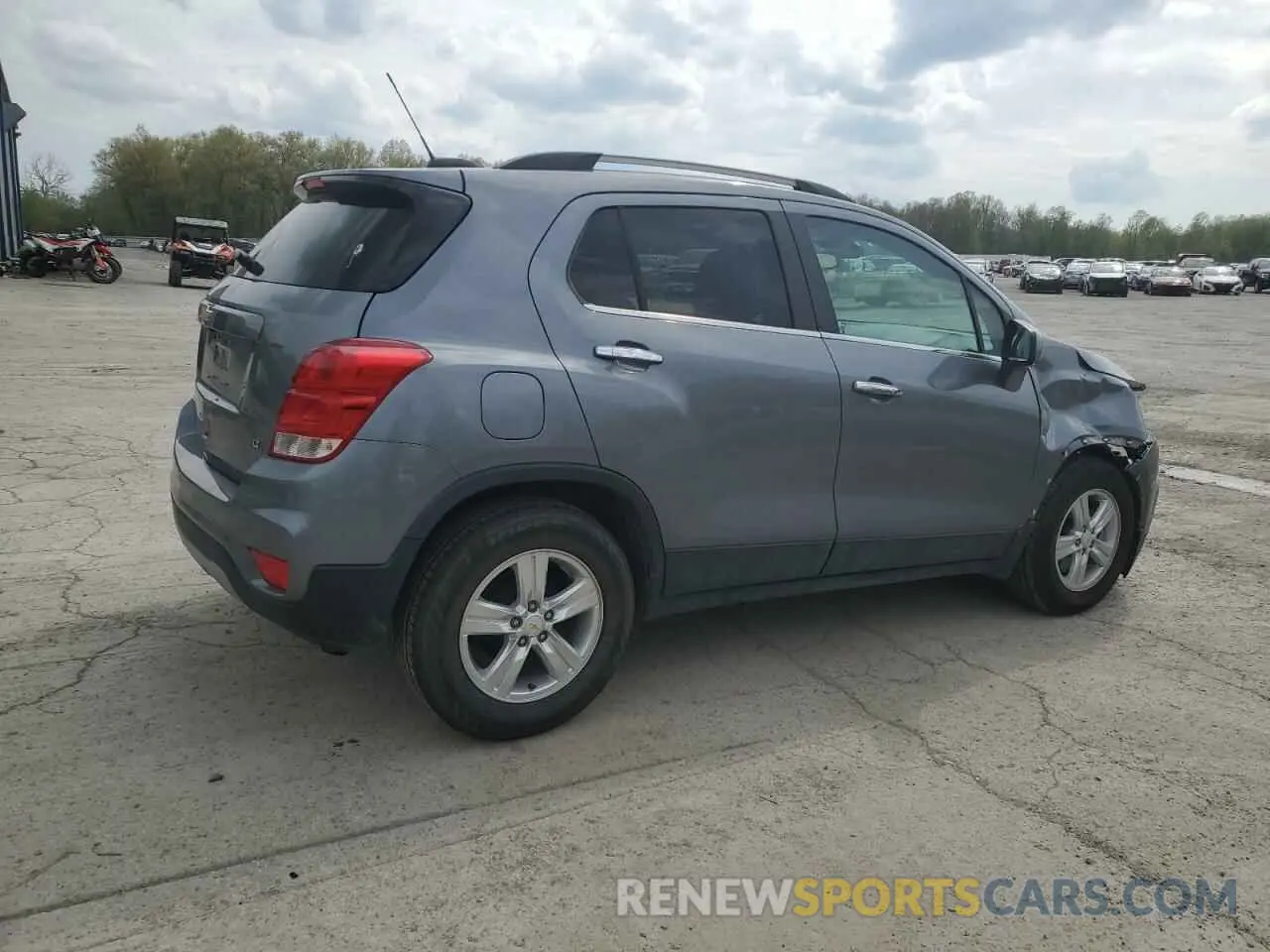 3 Photograph of a damaged car KL7CJLSB0KB719229 CHEVROLET TRAX 2019