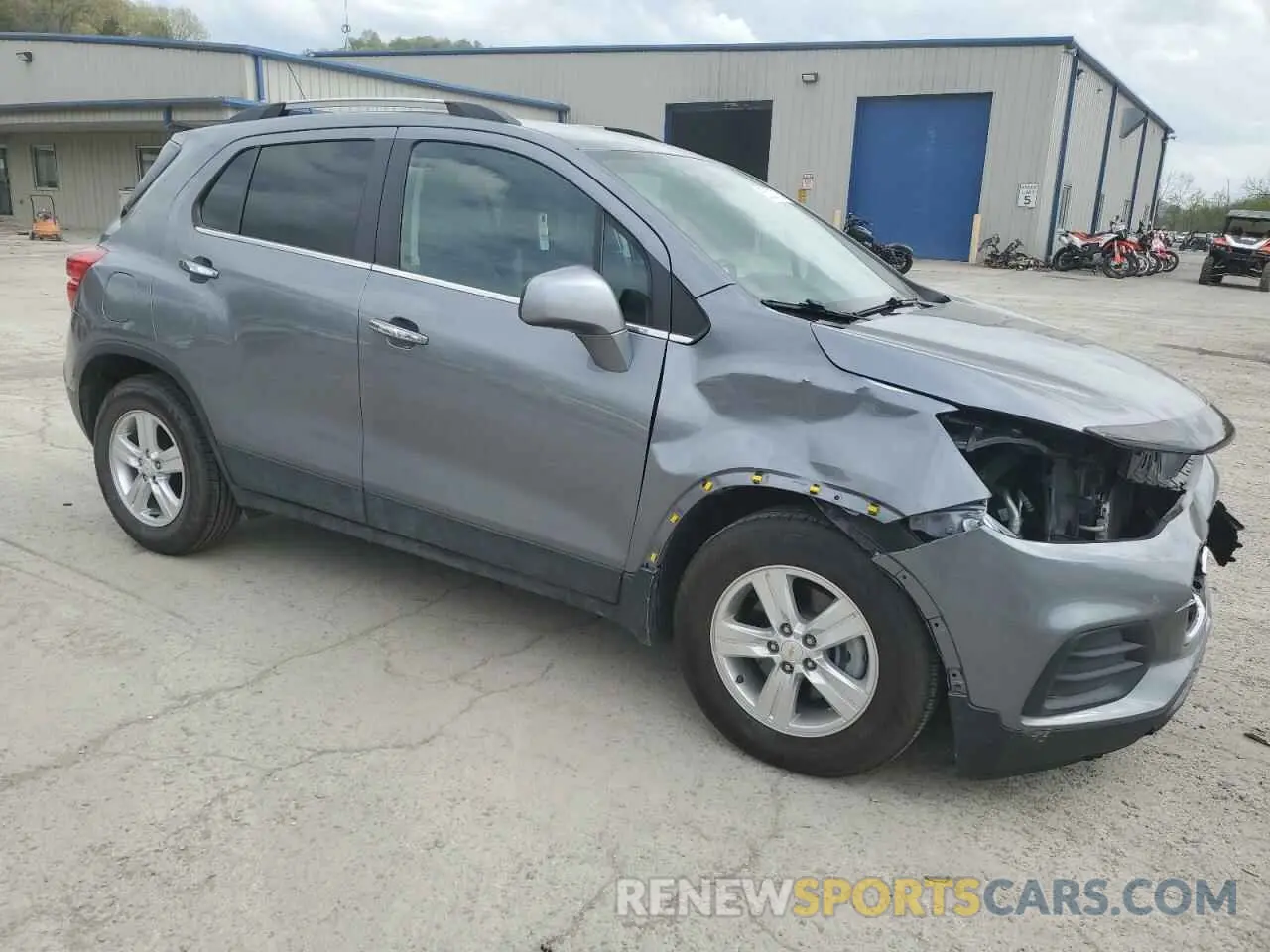 4 Photograph of a damaged car KL7CJLSB0KB719229 CHEVROLET TRAX 2019