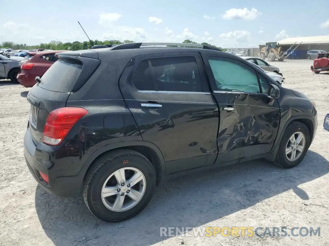 3 Photograph of a damaged car KL7CJLSB0KB782508 CHEVROLET TRAX 2019