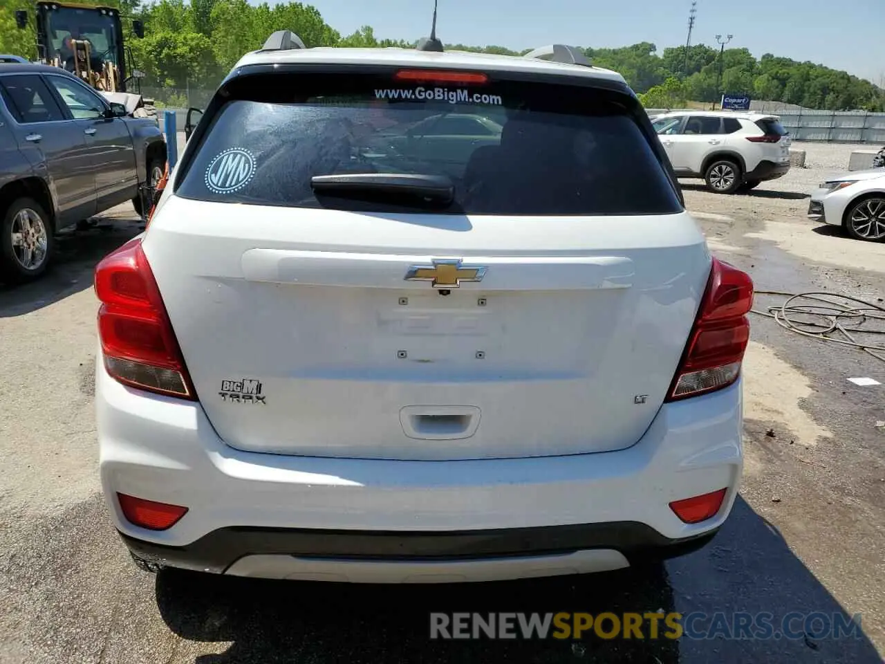 6 Photograph of a damaged car KL7CJLSB0KB811053 CHEVROLET TRAX 2019