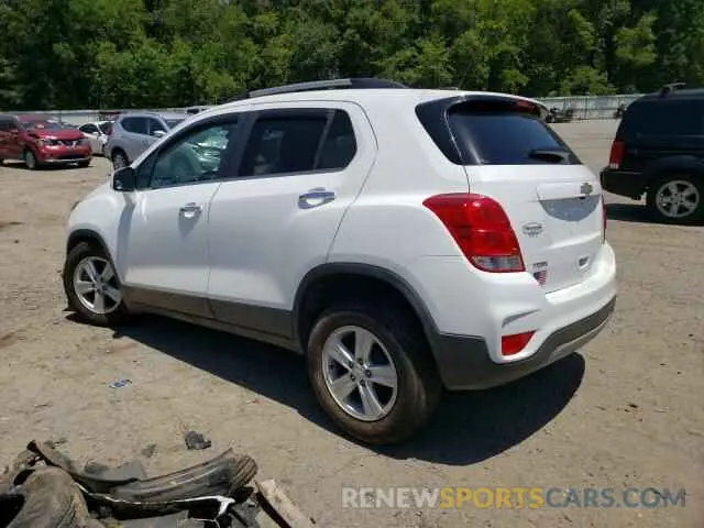 2 Photograph of a damaged car KL7CJLSB0KB873374 CHEVROLET TRAX 2019