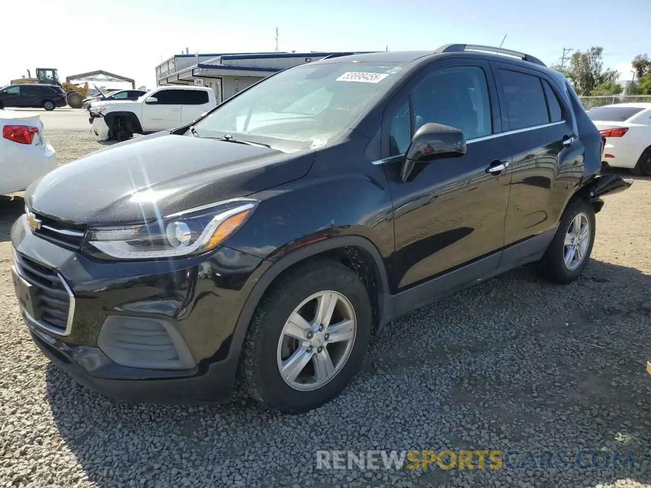 1 Photograph of a damaged car KL7CJLSB0KB902386 CHEVROLET TRAX 2019