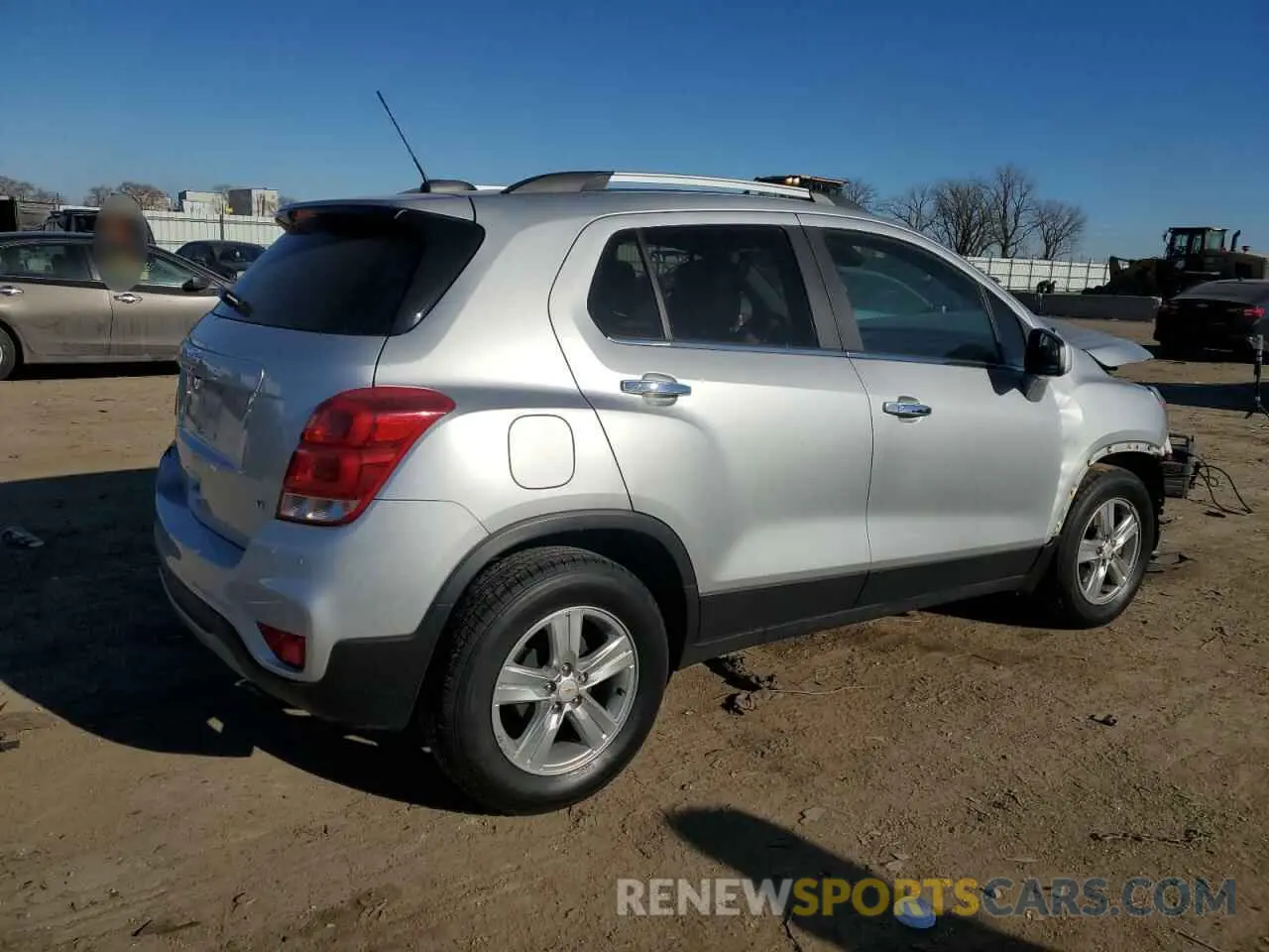 3 Photograph of a damaged car KL7CJLSB1KB828282 CHEVROLET TRAX 2019