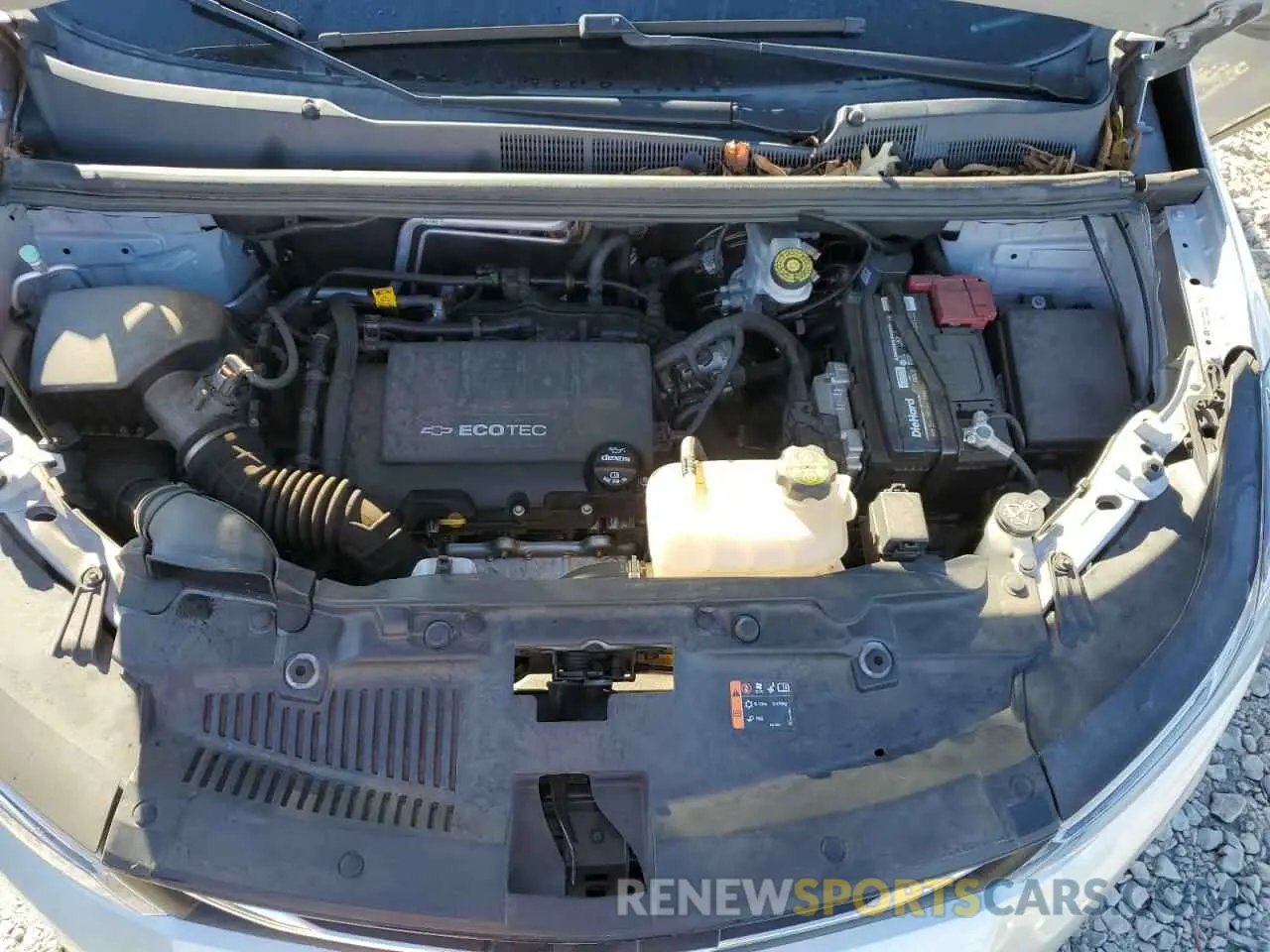 12 Photograph of a damaged car KL7CJLSB1KB841355 CHEVROLET TRAX 2019