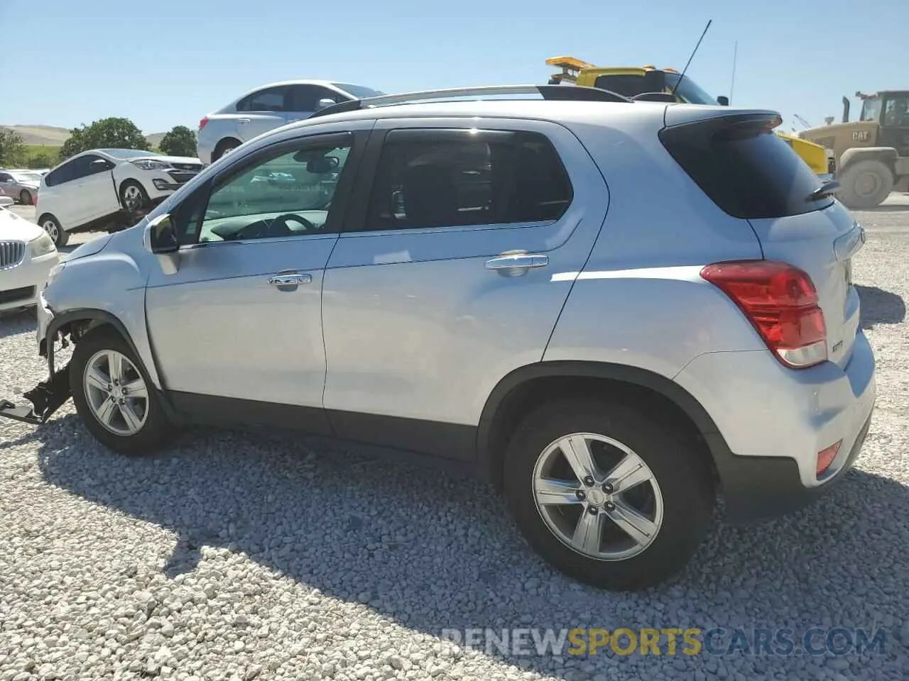 2 Photograph of a damaged car KL7CJLSB1KB870158 CHEVROLET TRAX 2019