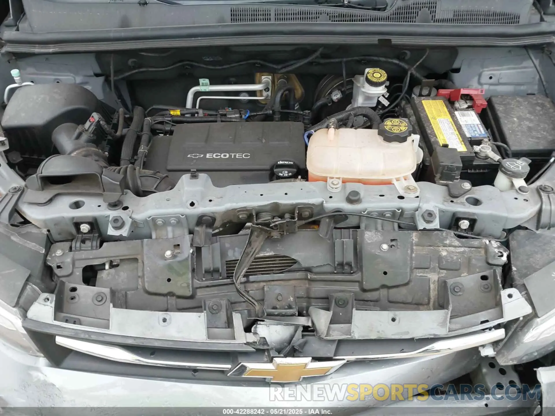 10 Photograph of a damaged car KL7CJLSB1KB877160 CHEVROLET TRAX 2019