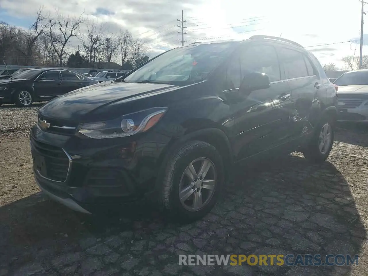 1 Photograph of a damaged car KL7CJLSB2KB789850 CHEVROLET TRAX 2019