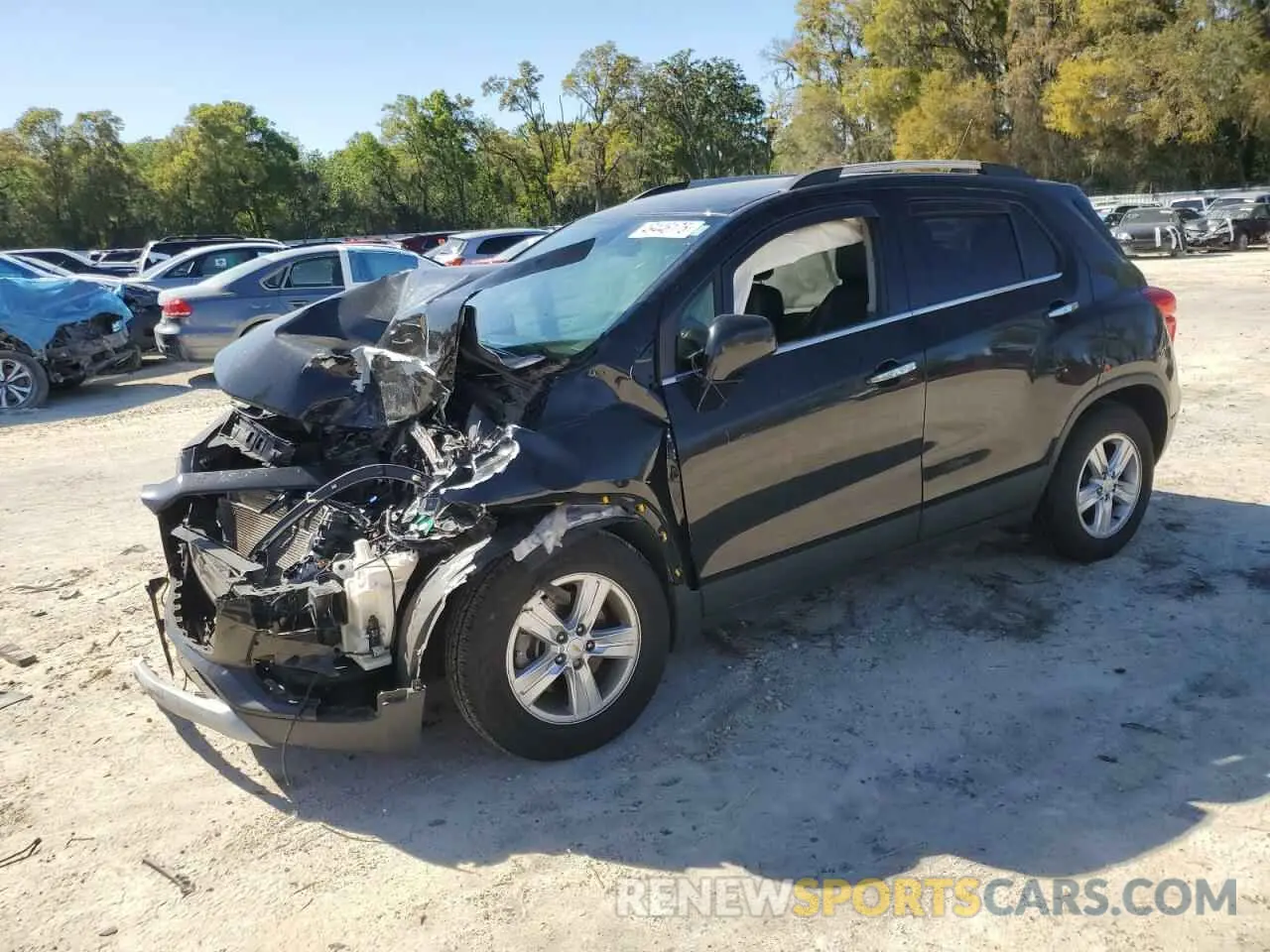 1 Photograph of a damaged car KL7CJLSB2KB792764 CHEVROLET TRAX 2019