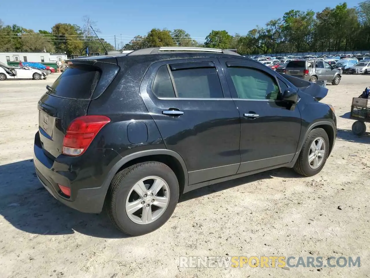 3 Photograph of a damaged car KL7CJLSB2KB792764 CHEVROLET TRAX 2019