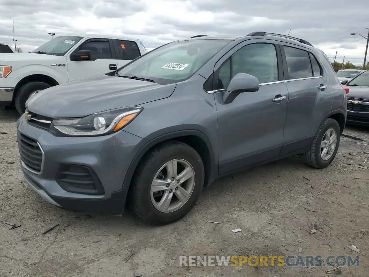 1 Photograph of a damaged car KL7CJLSB2KB940038 CHEVROLET TRAX 2019