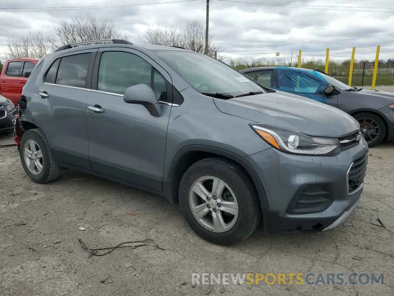 4 Photograph of a damaged car KL7CJLSB2KB940038 CHEVROLET TRAX 2019