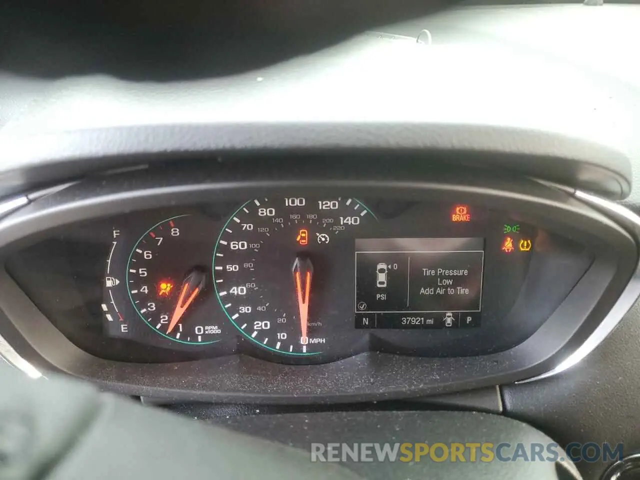 9 Photograph of a damaged car KL7CJLSB3KB719631 CHEVROLET TRAX 2019