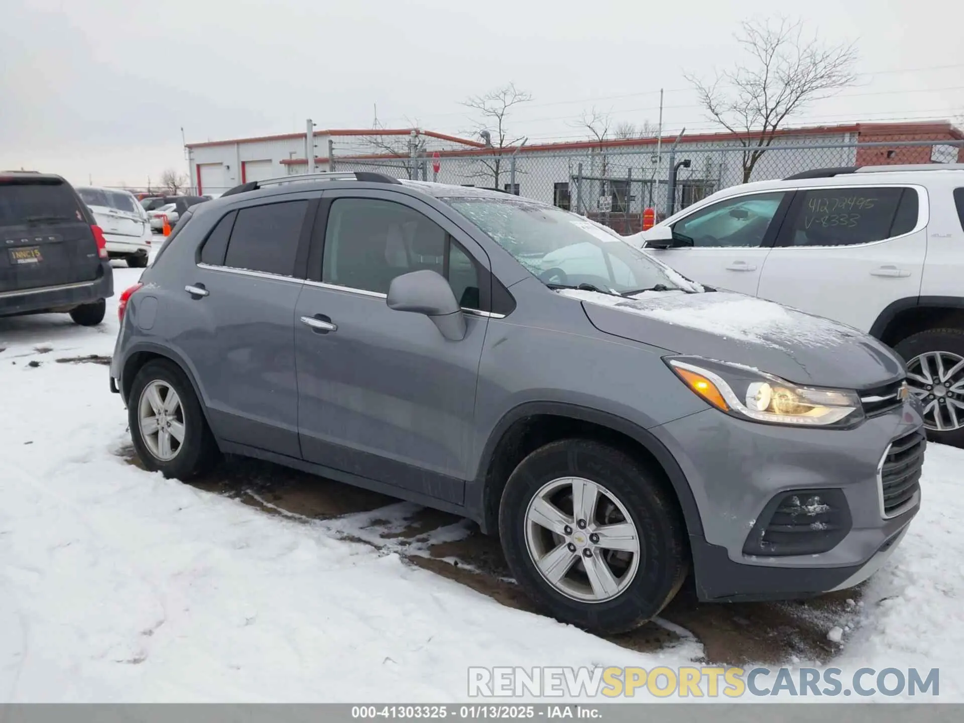 1 Photograph of a damaged car KL7CJLSB3KB848355 CHEVROLET TRAX 2019