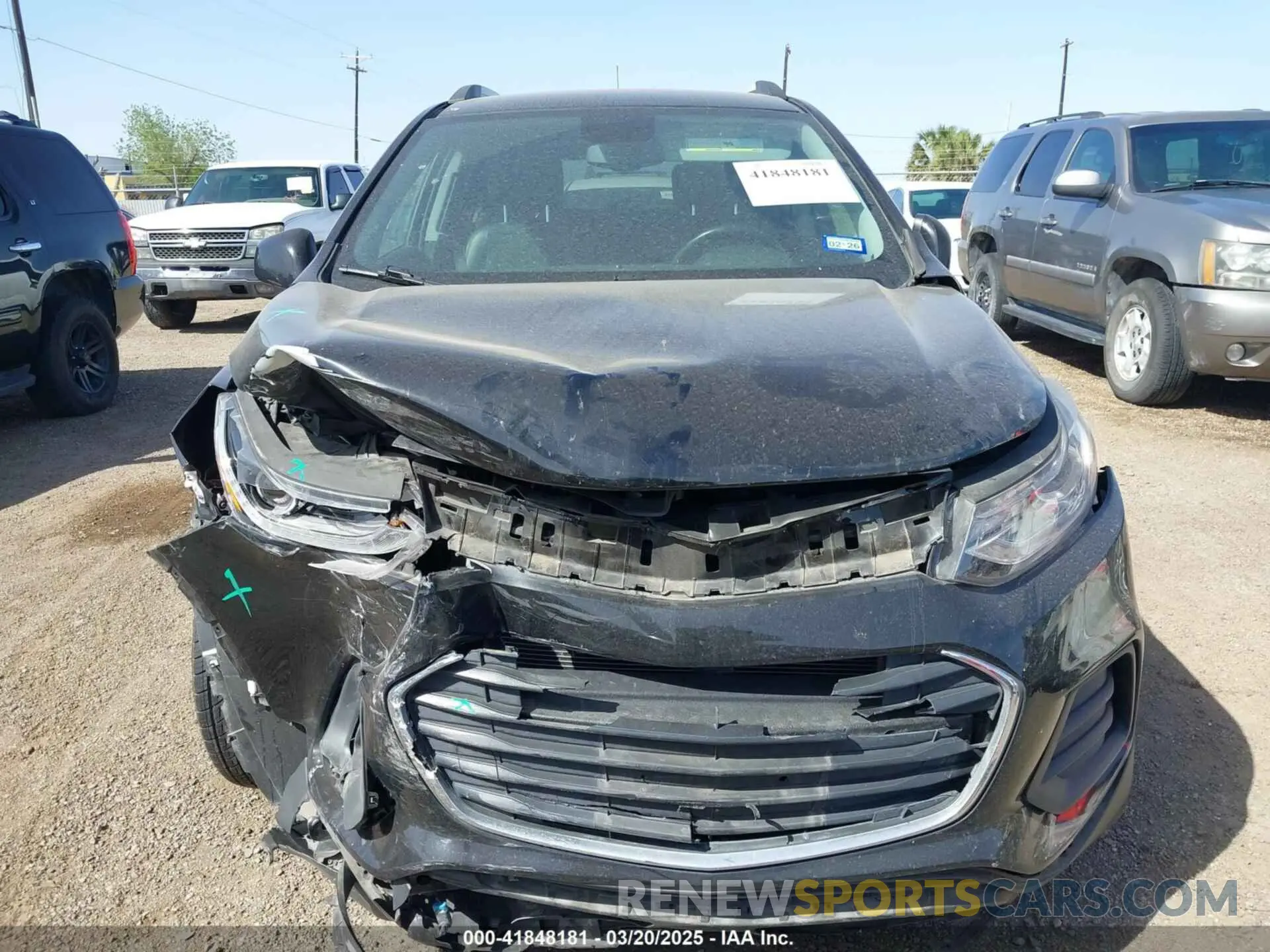 12 Photograph of a damaged car KL7CJLSB3KB904584 CHEVROLET TRAX 2019