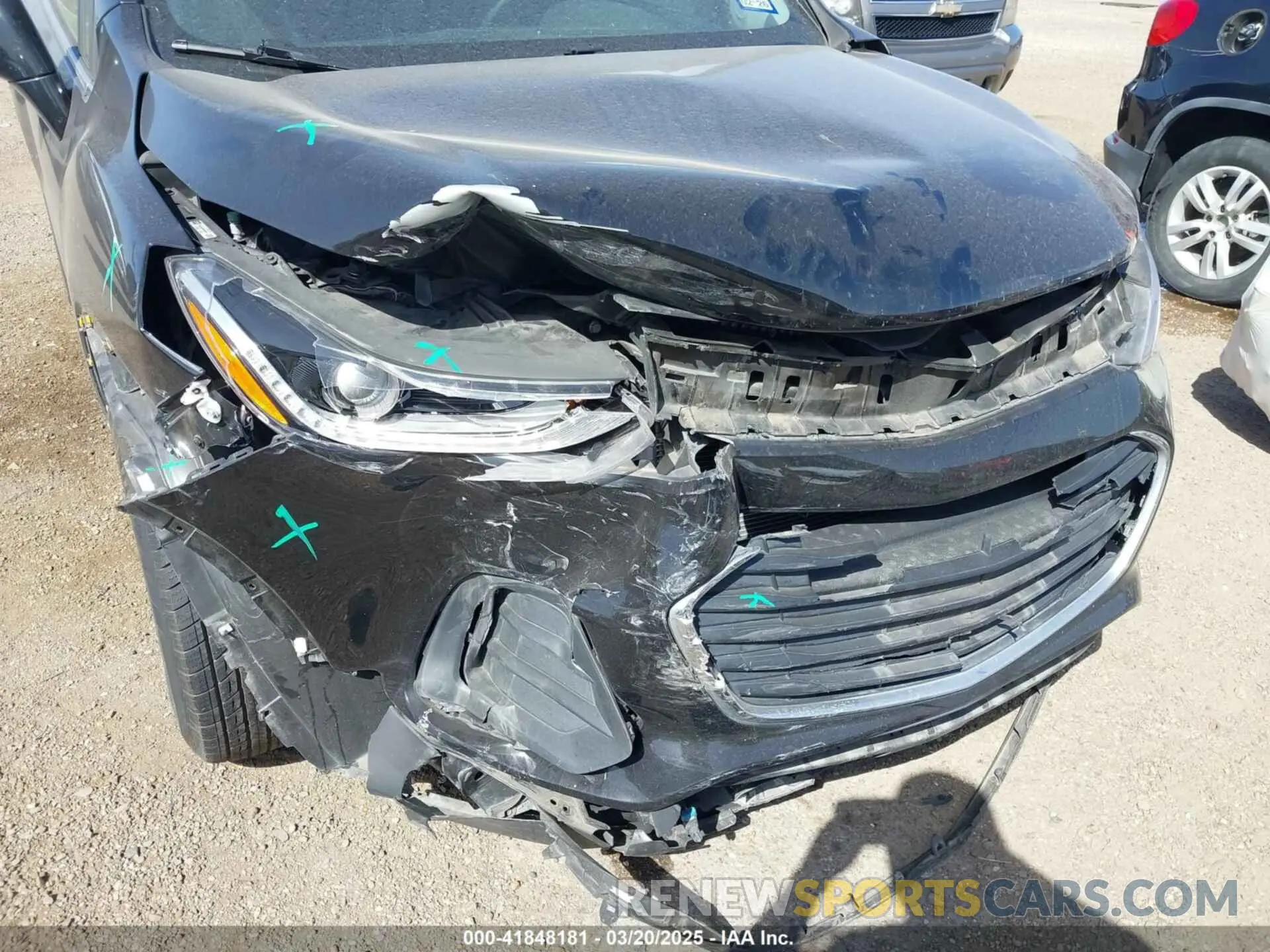 6 Photograph of a damaged car KL7CJLSB3KB904584 CHEVROLET TRAX 2019
