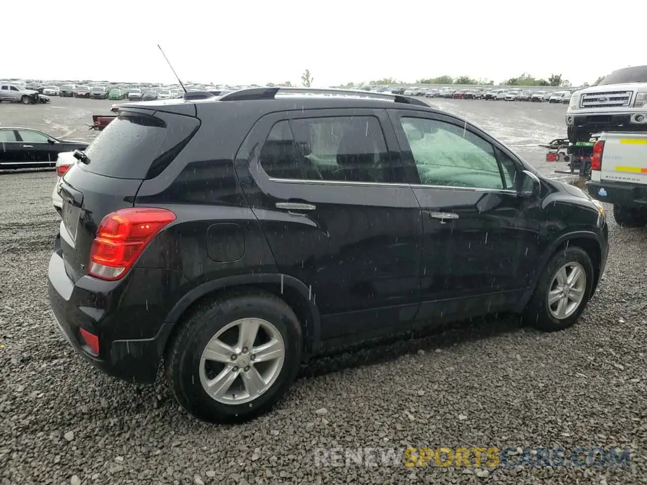 3 Photograph of a damaged car KL7CJLSB4KB720271 CHEVROLET TRAX 2019