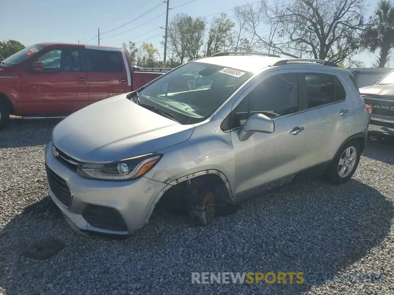 1 Photograph of a damaged car KL7CJLSB4KB751312 CHEVROLET TRAX 2019