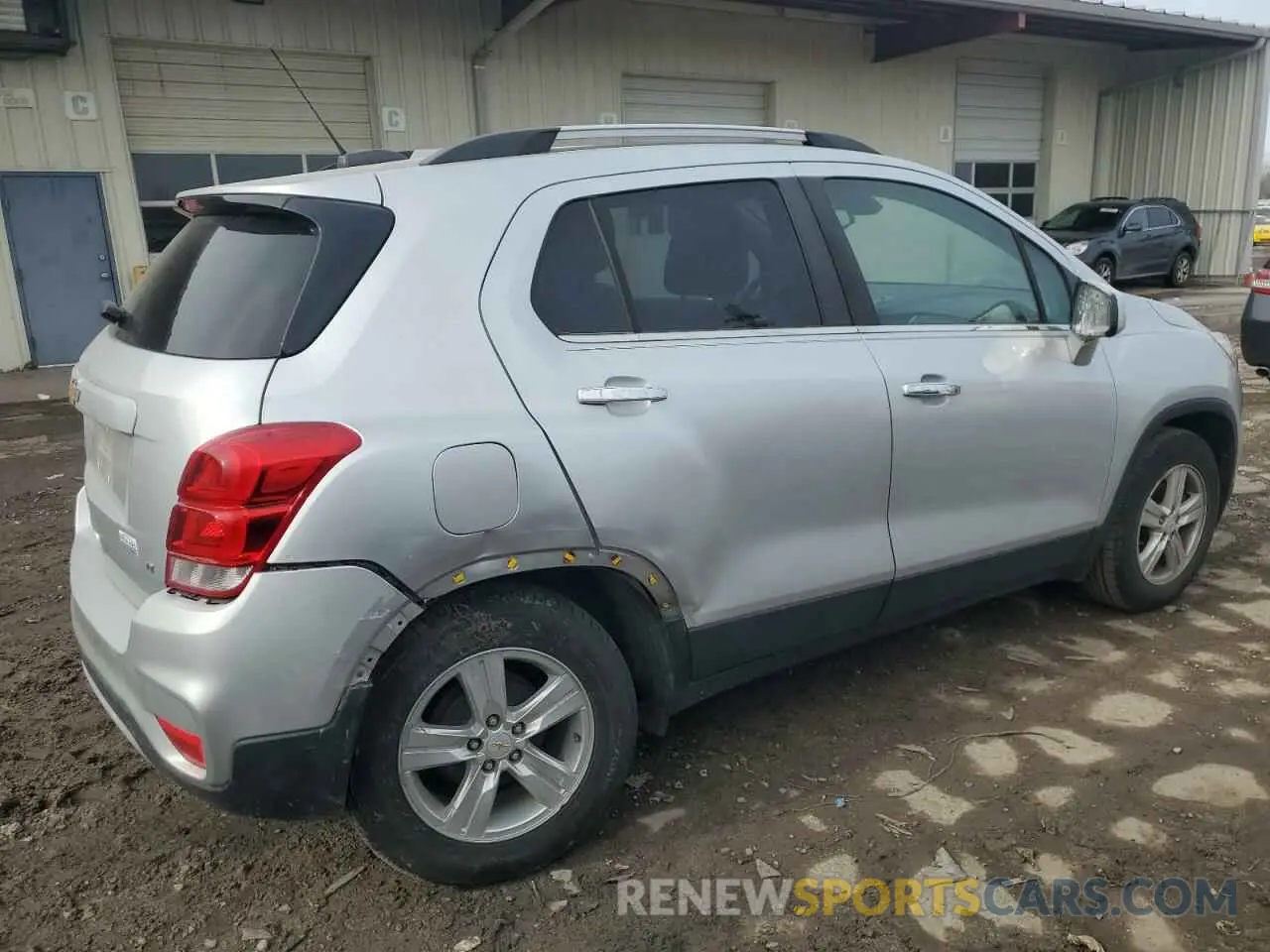 3 Photograph of a damaged car KL7CJLSB4KB753254 CHEVROLET TRAX 2019