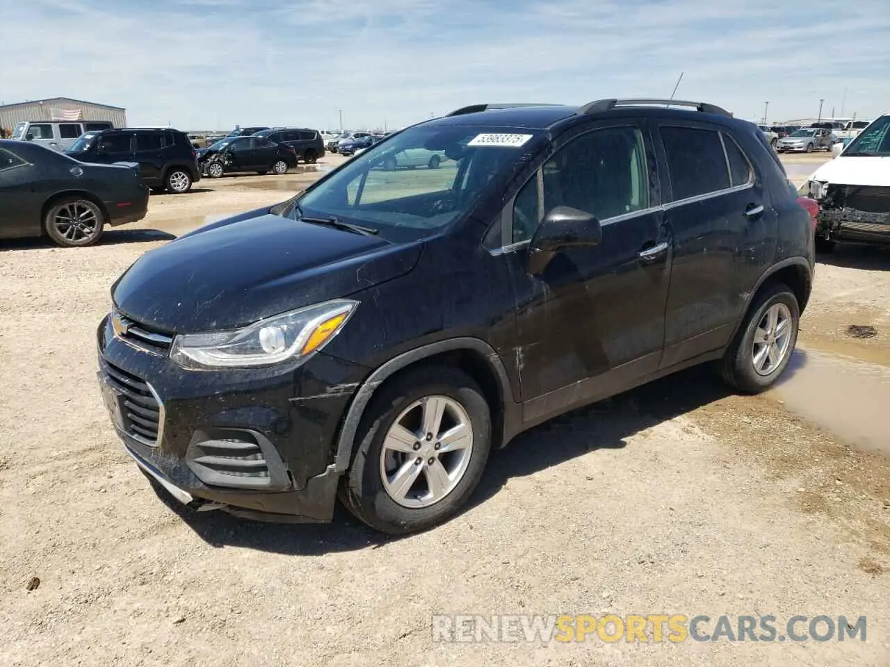 1 Photograph of a damaged car KL7CJLSB4KB774931 CHEVROLET TRAX 2019