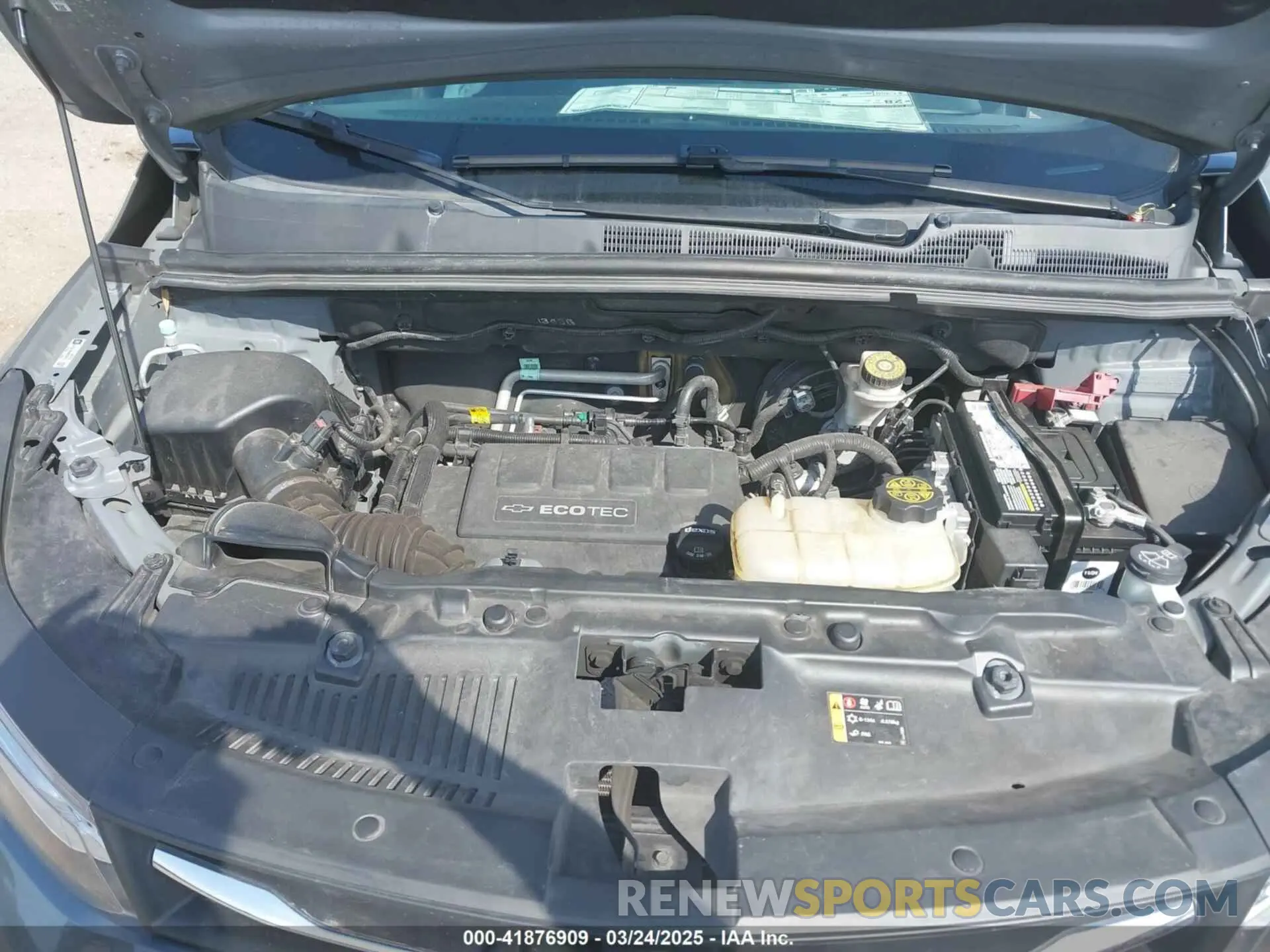 10 Photograph of a damaged car KL7CJLSB4KB930837 CHEVROLET TRAX 2019