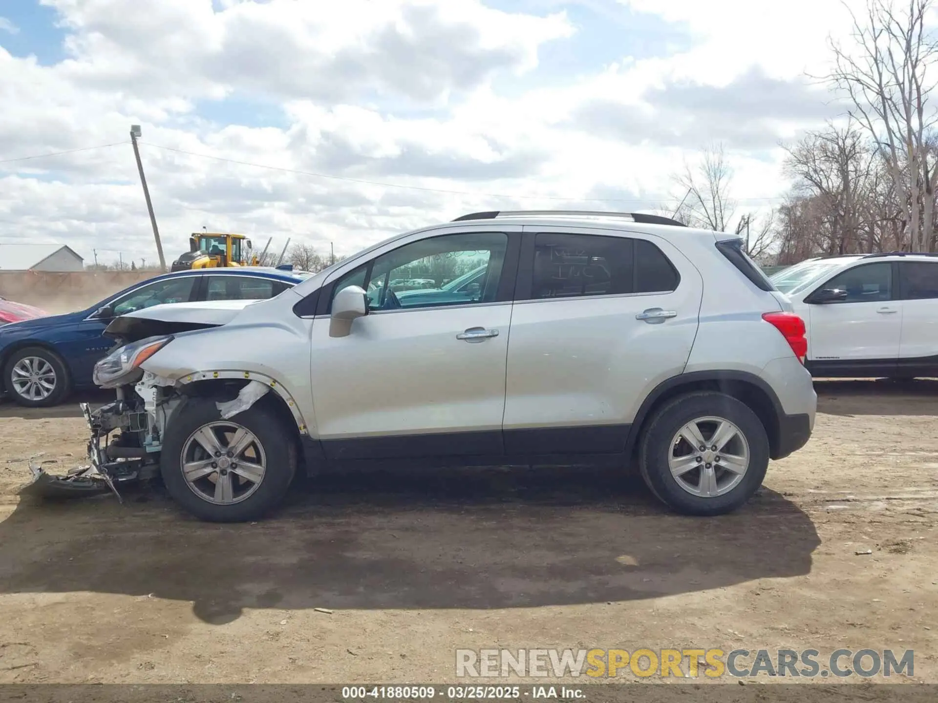 14 Photograph of a damaged car KL7CJLSB5KB833078 CHEVROLET TRAX 2019