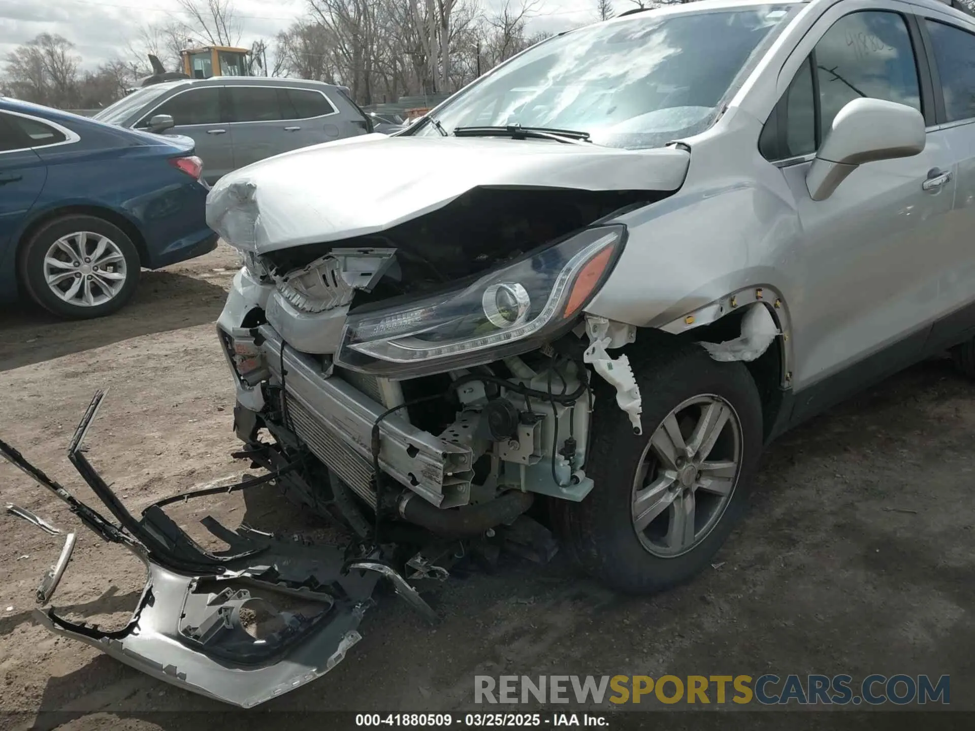 6 Photograph of a damaged car KL7CJLSB5KB833078 CHEVROLET TRAX 2019