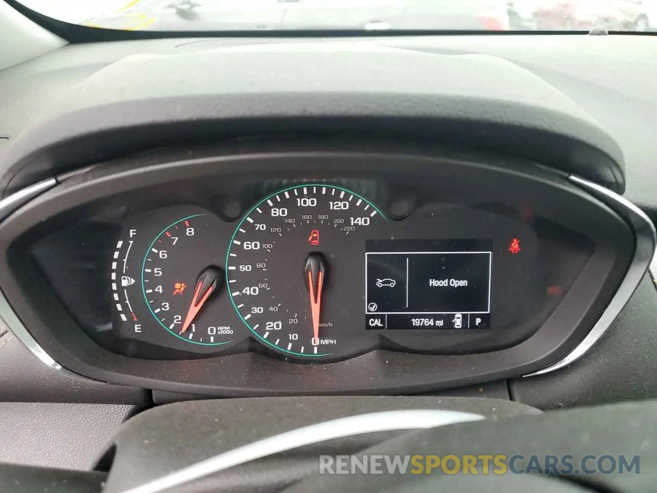 9 Photograph of a damaged car KL7CJLSB5KB919166 CHEVROLET TRAX 2019