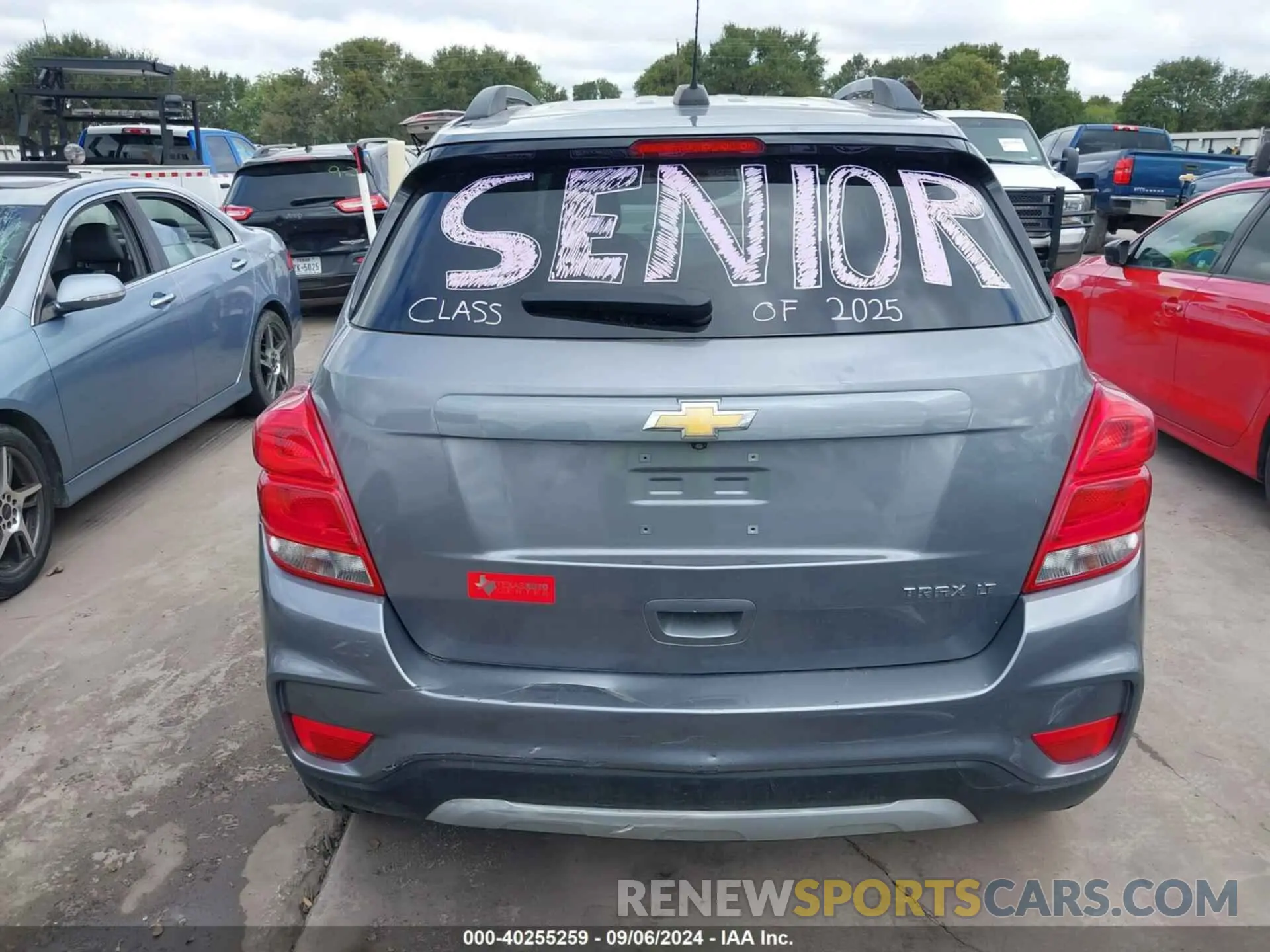 16 Photograph of a damaged car KL7CJLSB6KB802857 CHEVROLET TRAX 2019