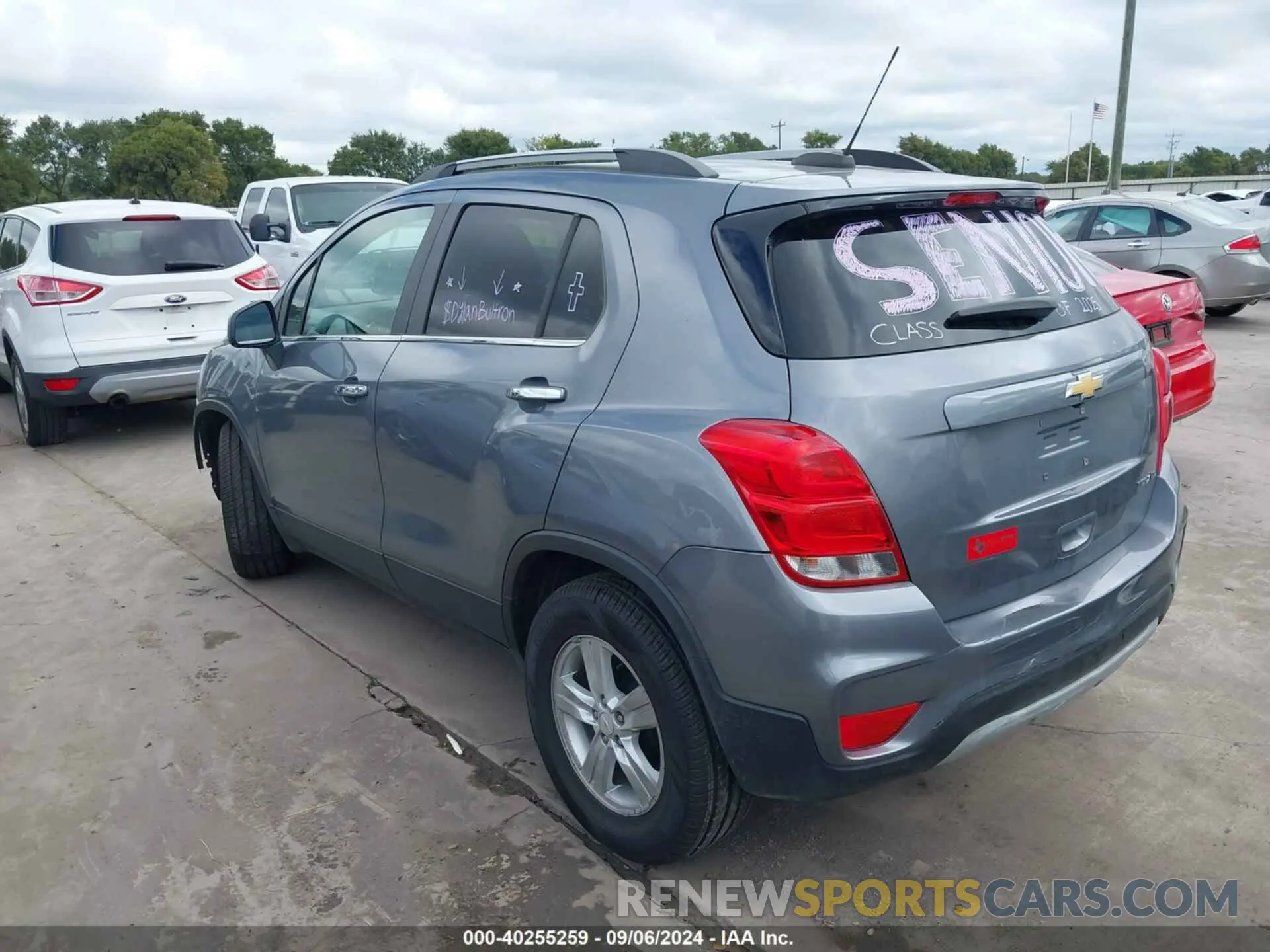 3 Photograph of a damaged car KL7CJLSB6KB802857 CHEVROLET TRAX 2019