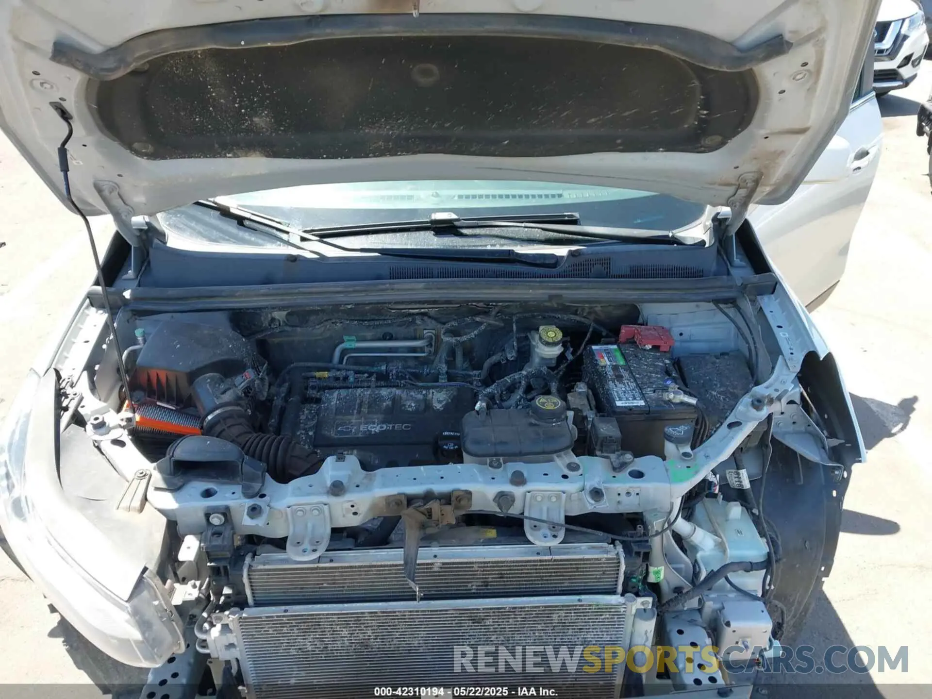 10 Photograph of a damaged car KL7CJLSB6KB848253 CHEVROLET TRAX 2019