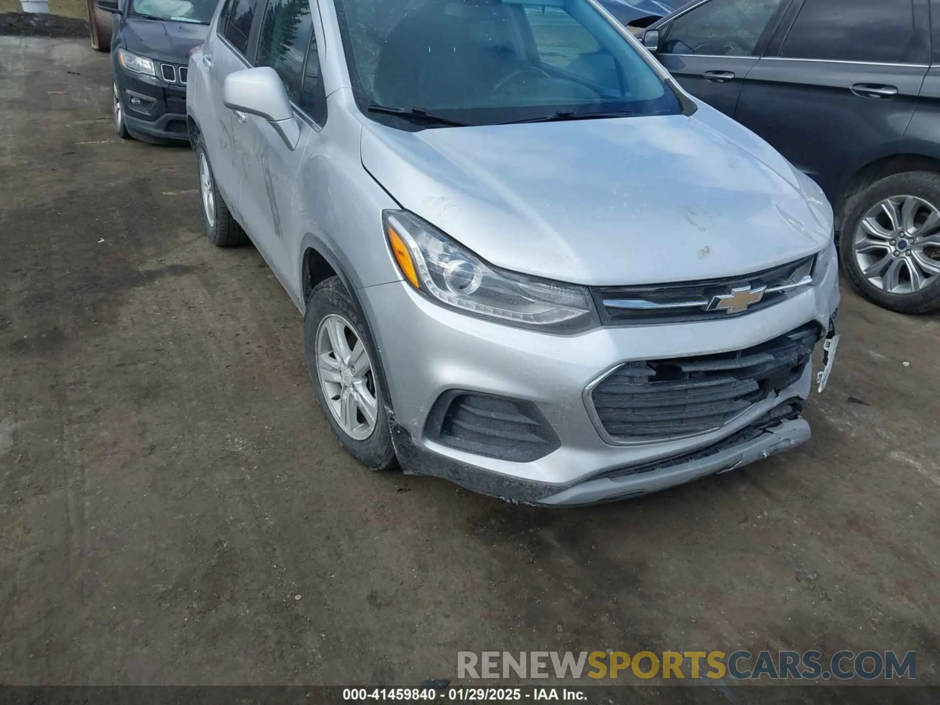 1 Photograph of a damaged car KL7CJLSB6KB912193 CHEVROLET TRAX 2019