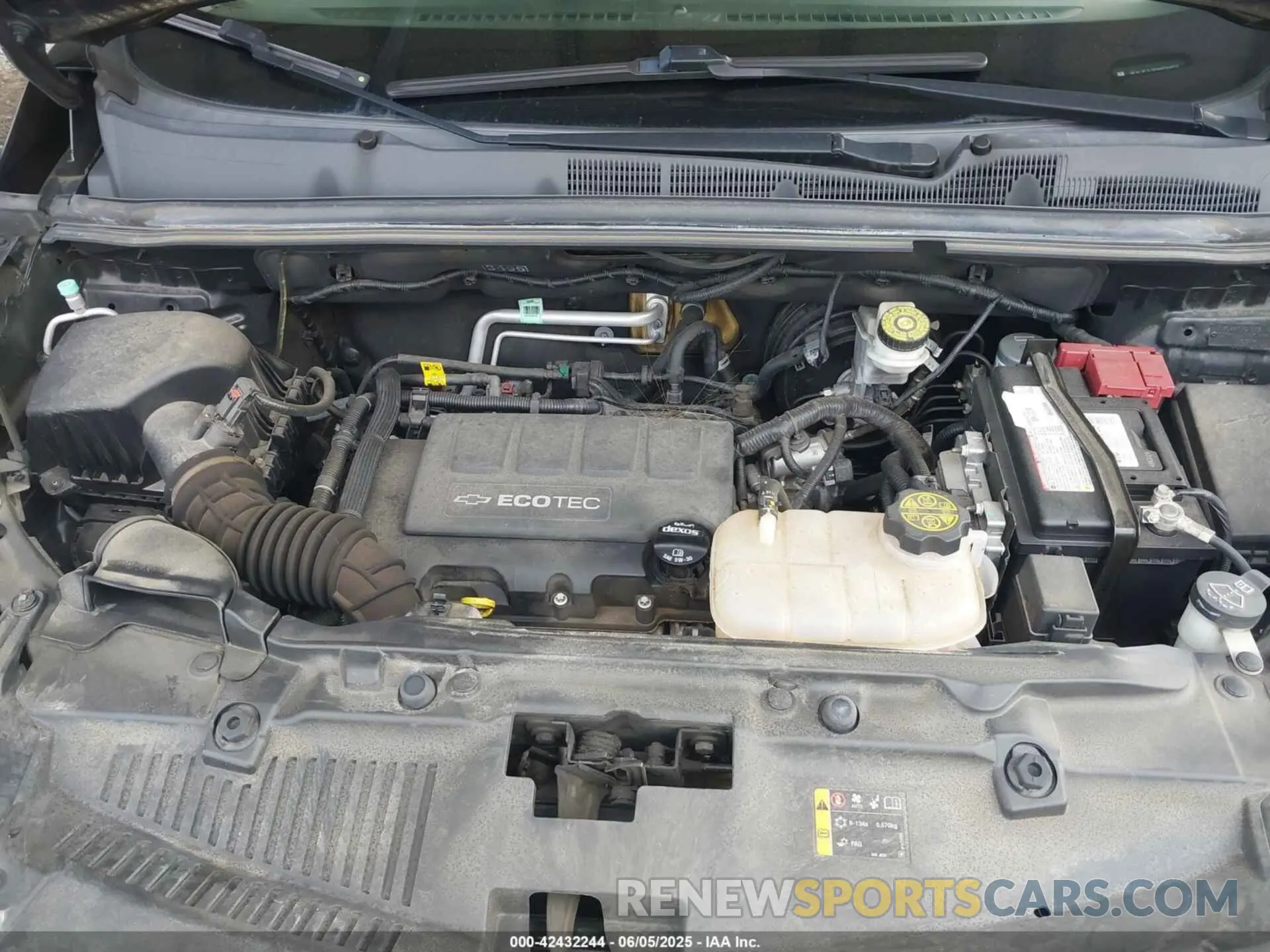 10 Photograph of a damaged car KL7CJLSB7KB744032 CHEVROLET TRAX 2019