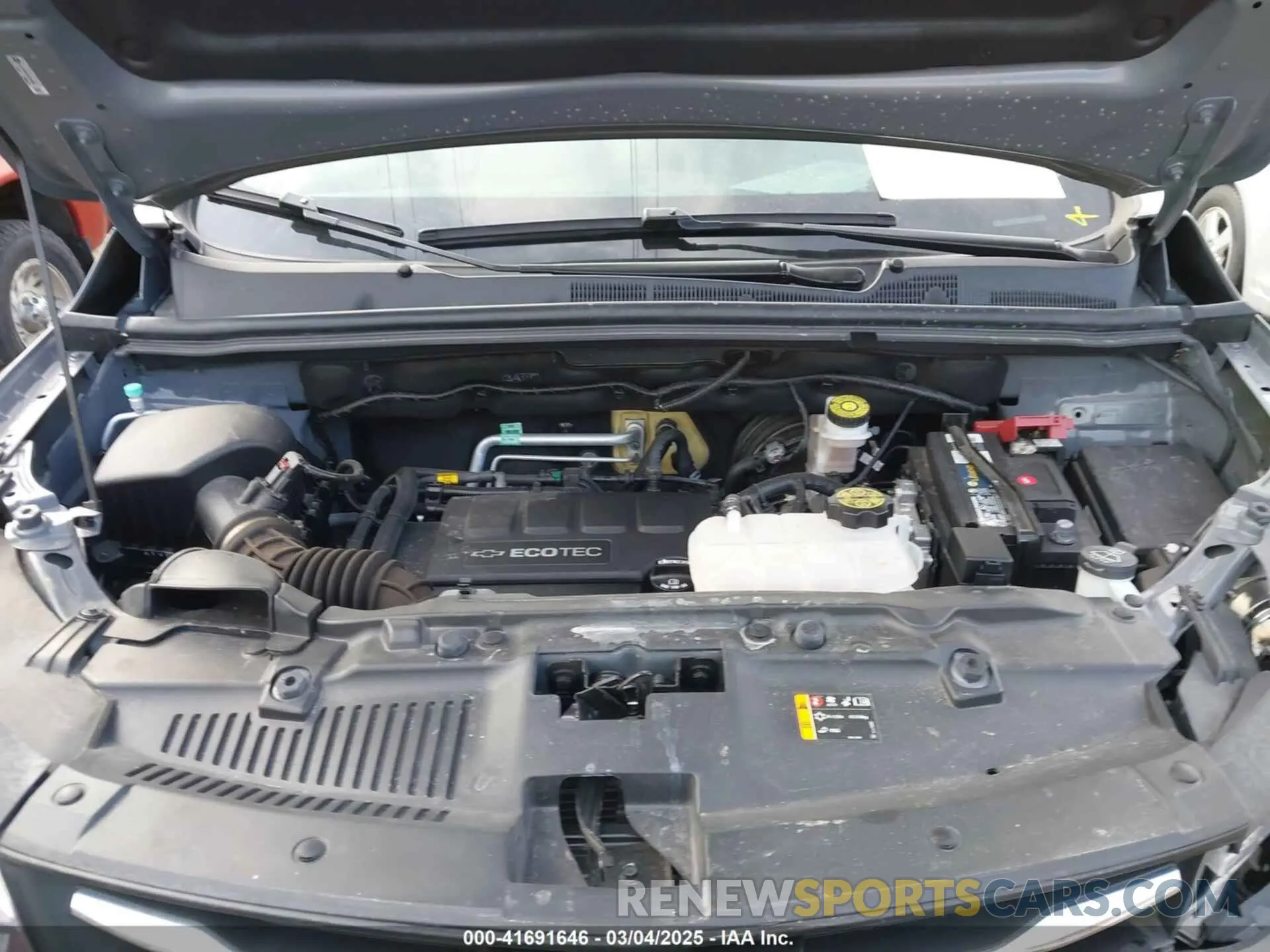10 Photograph of a damaged car KL7CJLSB7KB744533 CHEVROLET TRAX 2019