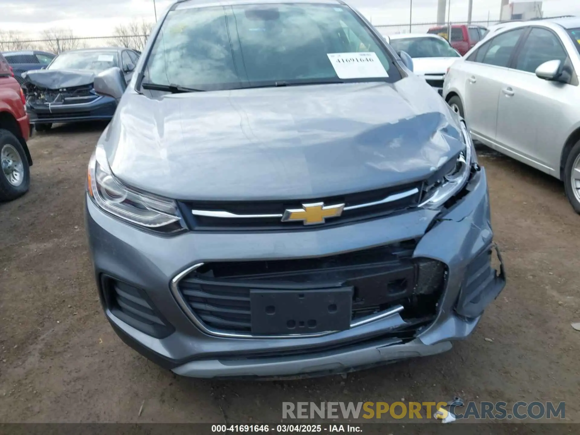 11 Photograph of a damaged car KL7CJLSB7KB744533 CHEVROLET TRAX 2019