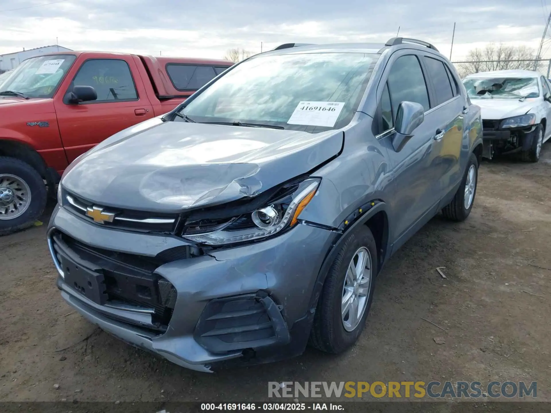 6 Photograph of a damaged car KL7CJLSB7KB744533 CHEVROLET TRAX 2019