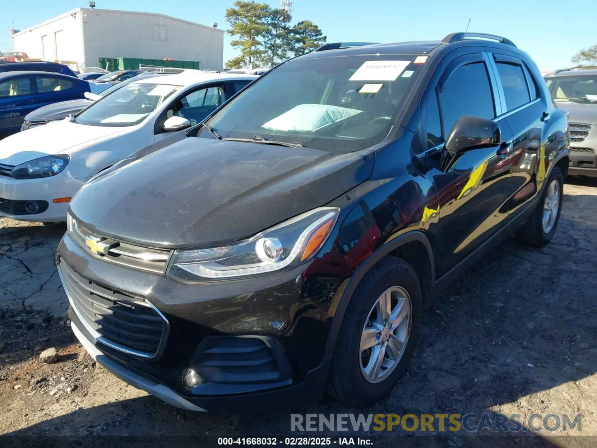 2 Photograph of a damaged car KL7CJLSB7KB825323 CHEVROLET TRAX 2019