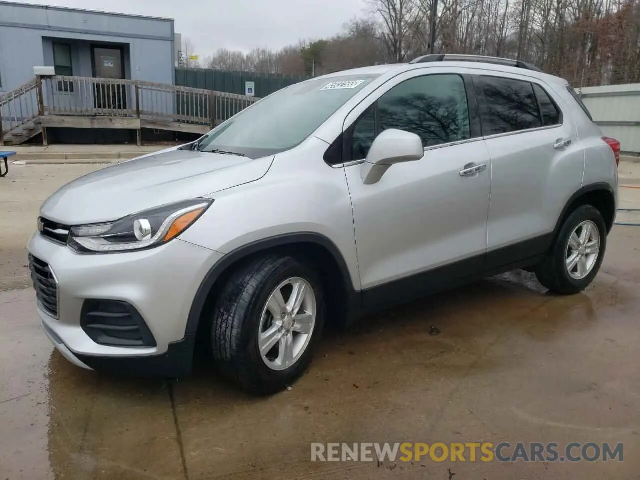 1 Photograph of a damaged car KL7CJLSB8KB871663 CHEVROLET TRAX 2019