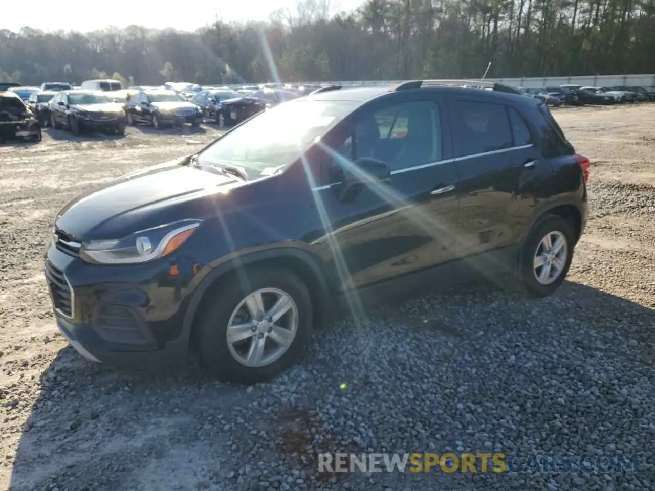 1 Photograph of a damaged car KL7CJLSB8KB908727 CHEVROLET TRAX 2019