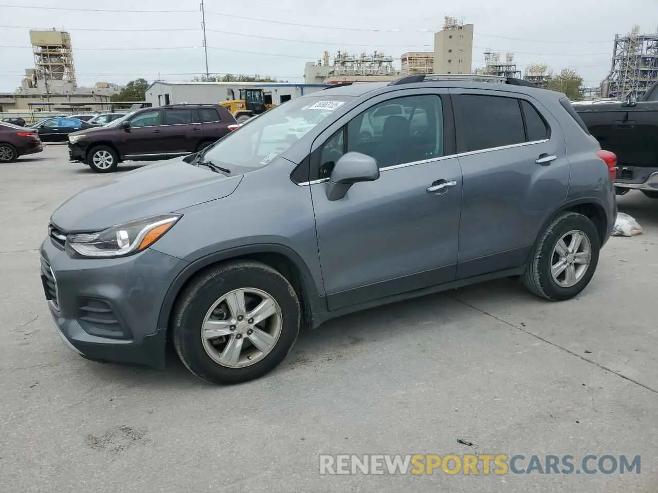 1 Photograph of a damaged car KL7CJLSB8KB931263 CHEVROLET TRAX 2019