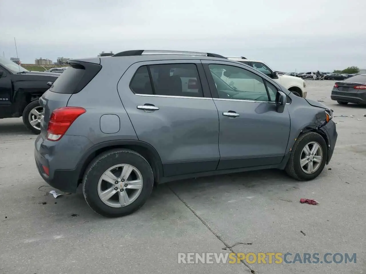 3 Photograph of a damaged car KL7CJLSB8KB931263 CHEVROLET TRAX 2019