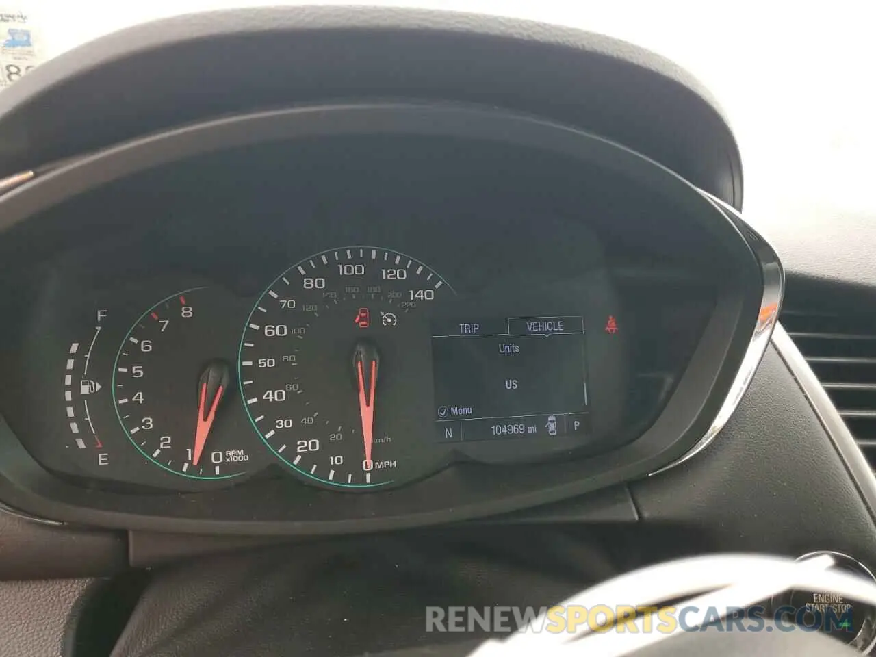 9 Photograph of a damaged car KL7CJLSB8KB931263 CHEVROLET TRAX 2019