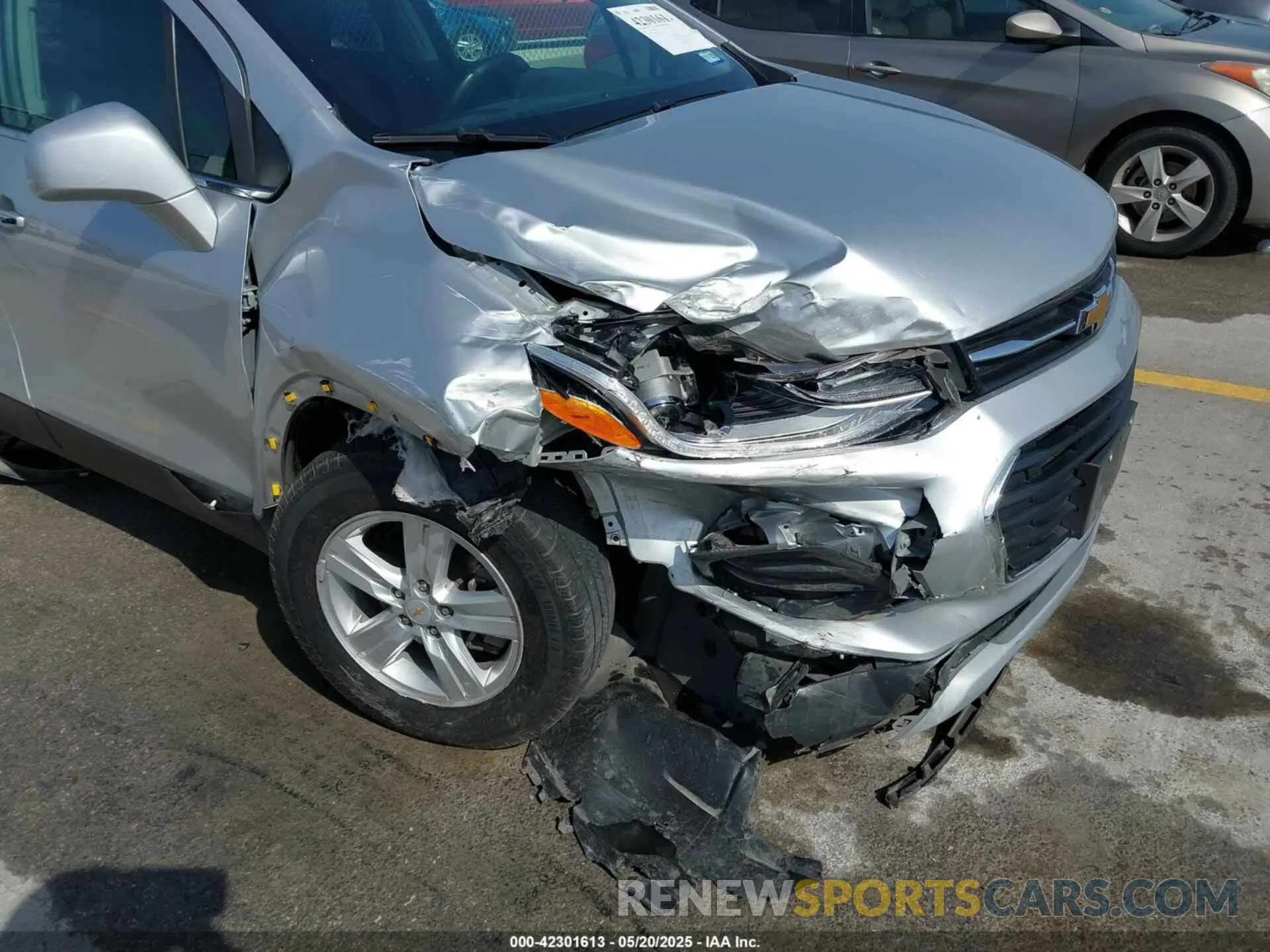 6 Photograph of a damaged car KL7CJLSB8KB955398 CHEVROLET TRAX 2019