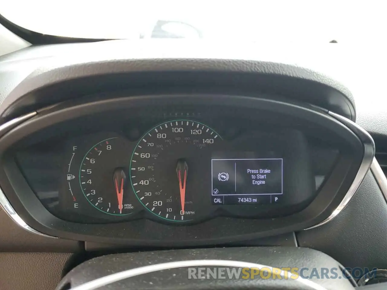 9 Photograph of a damaged car KL7CJLSB8KB961993 CHEVROLET TRAX 2019