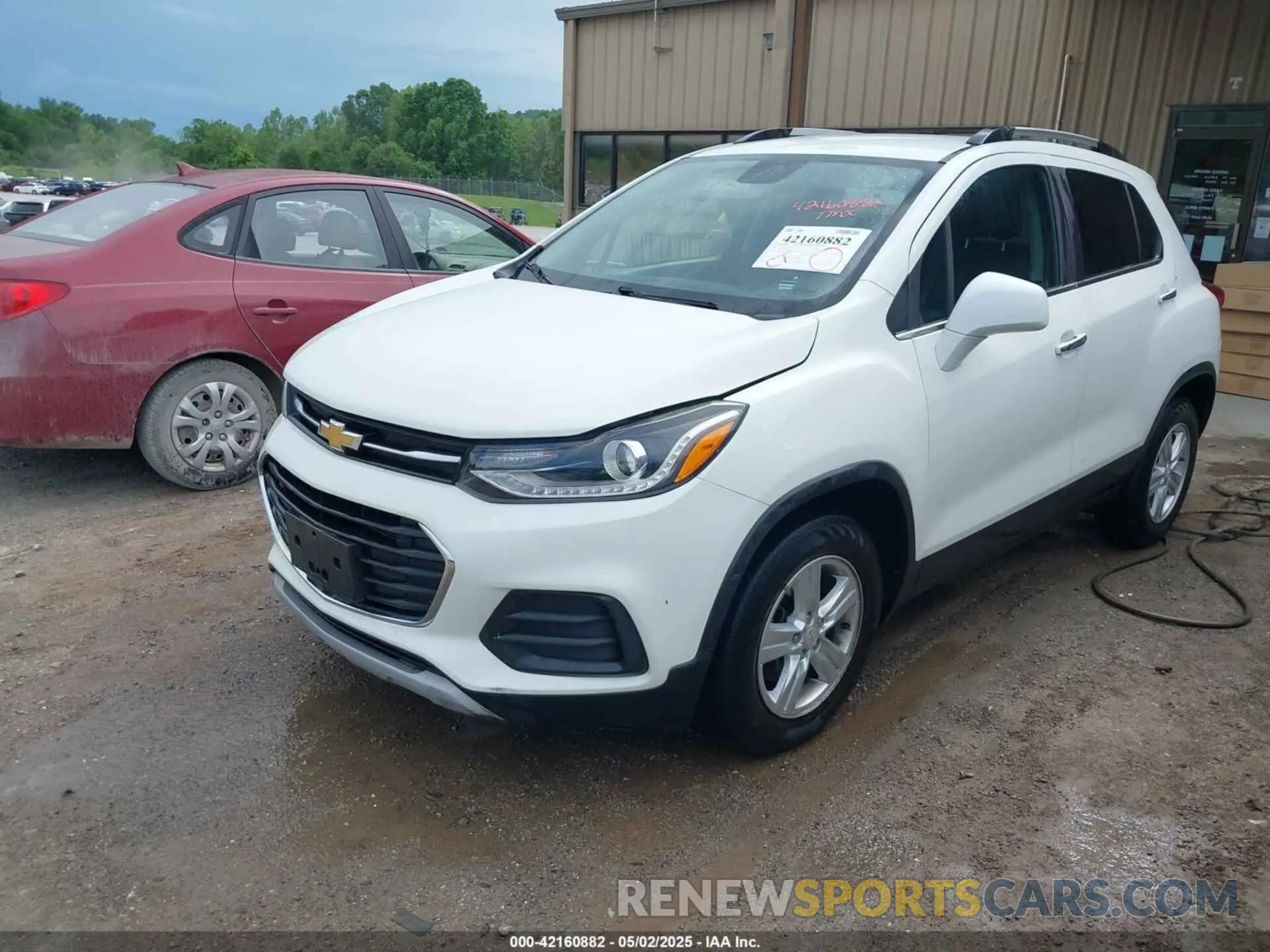 2 Photograph of a damaged car KL7CJLSB9KB797265 CHEVROLET TRAX 2019