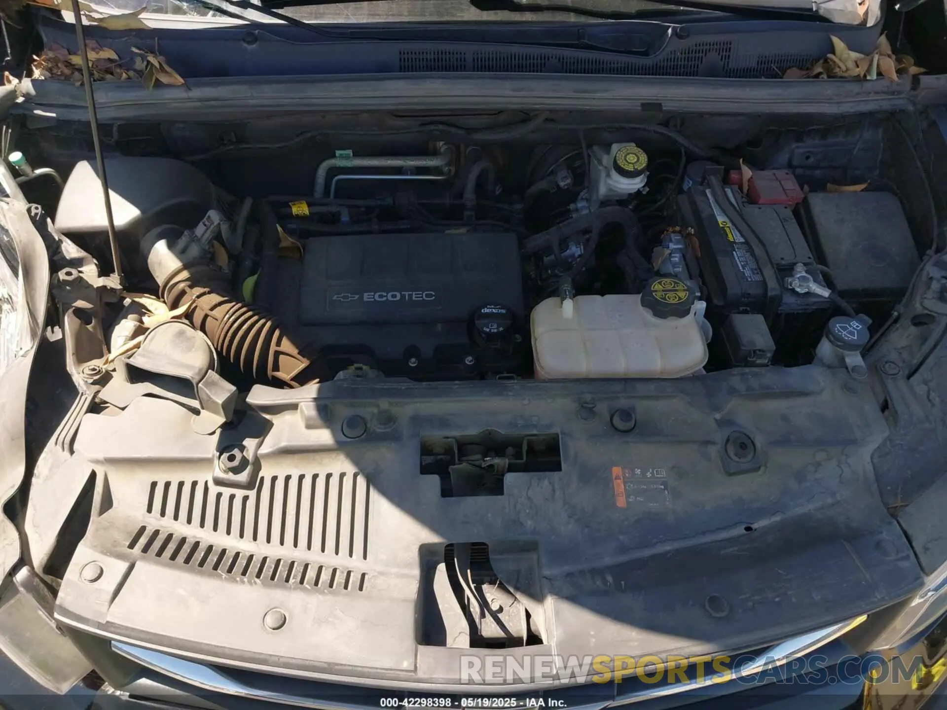 10 Photograph of a damaged car KL7CJLSB9KB912284 CHEVROLET TRAX 2019