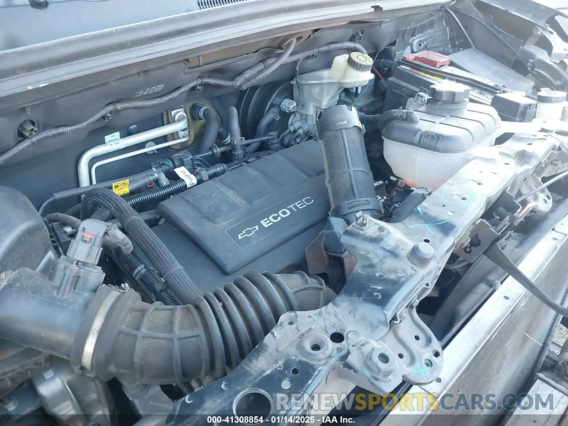10 Photograph of a damaged car KL7CJLSB9KB947827 CHEVROLET TRAX 2019